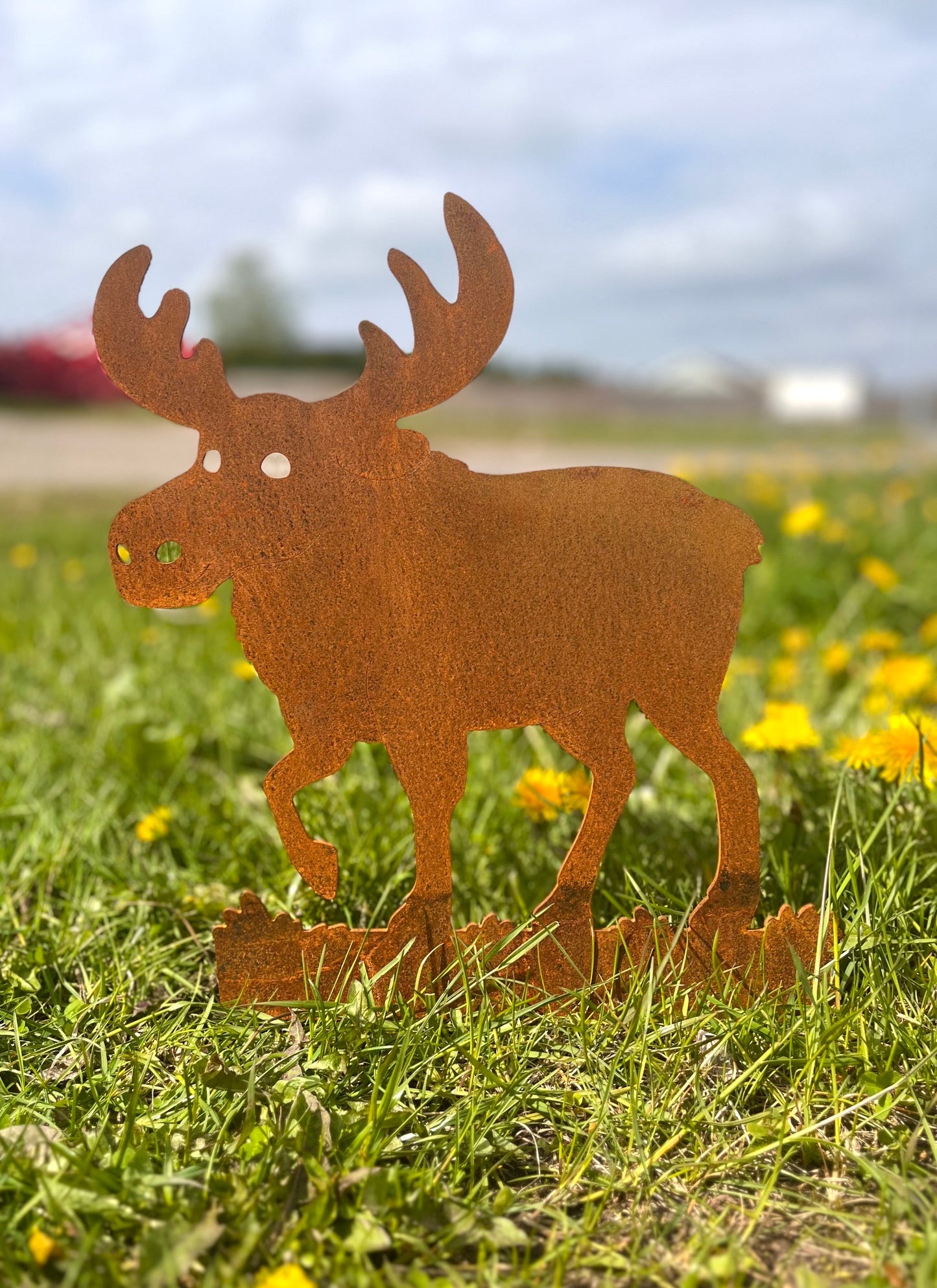 Älg - Metal Garden Ornament