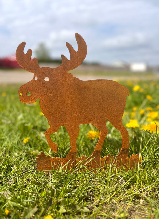 Moose - Metal Garden Ornament
